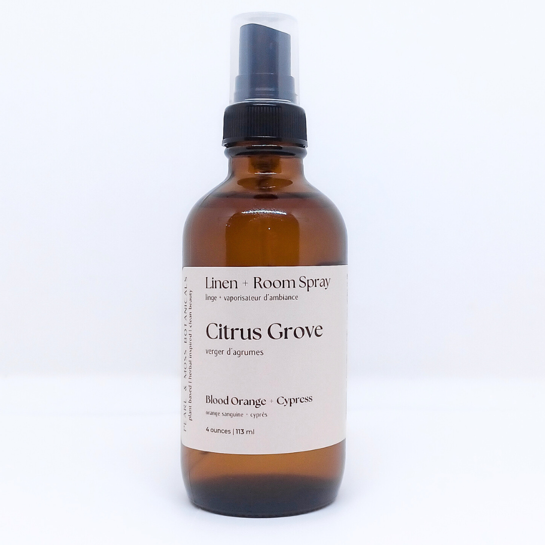 Linen + Room Spray: Citrus Grove (Blood Orange + Cypress)