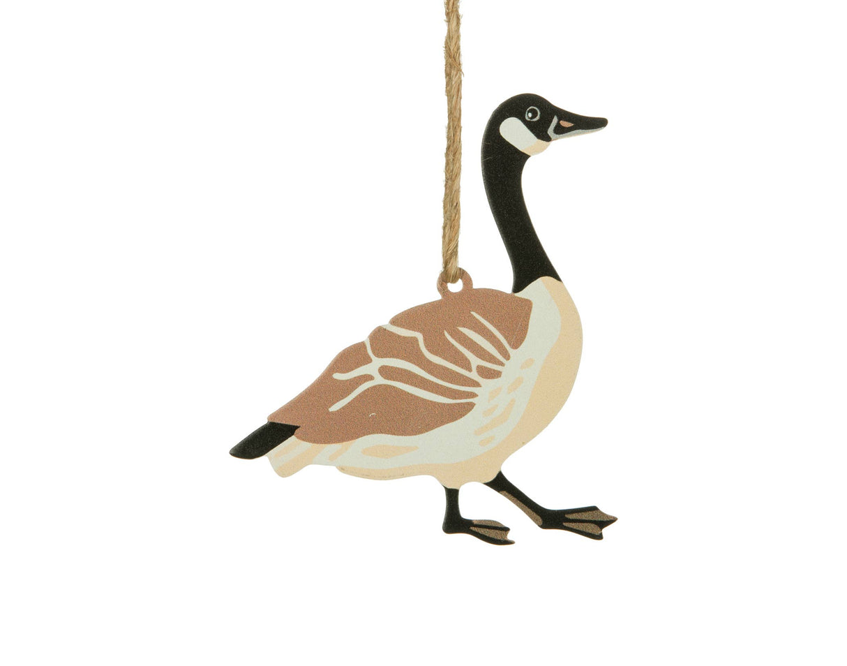 3.5" Metal Canada Goose Ornament