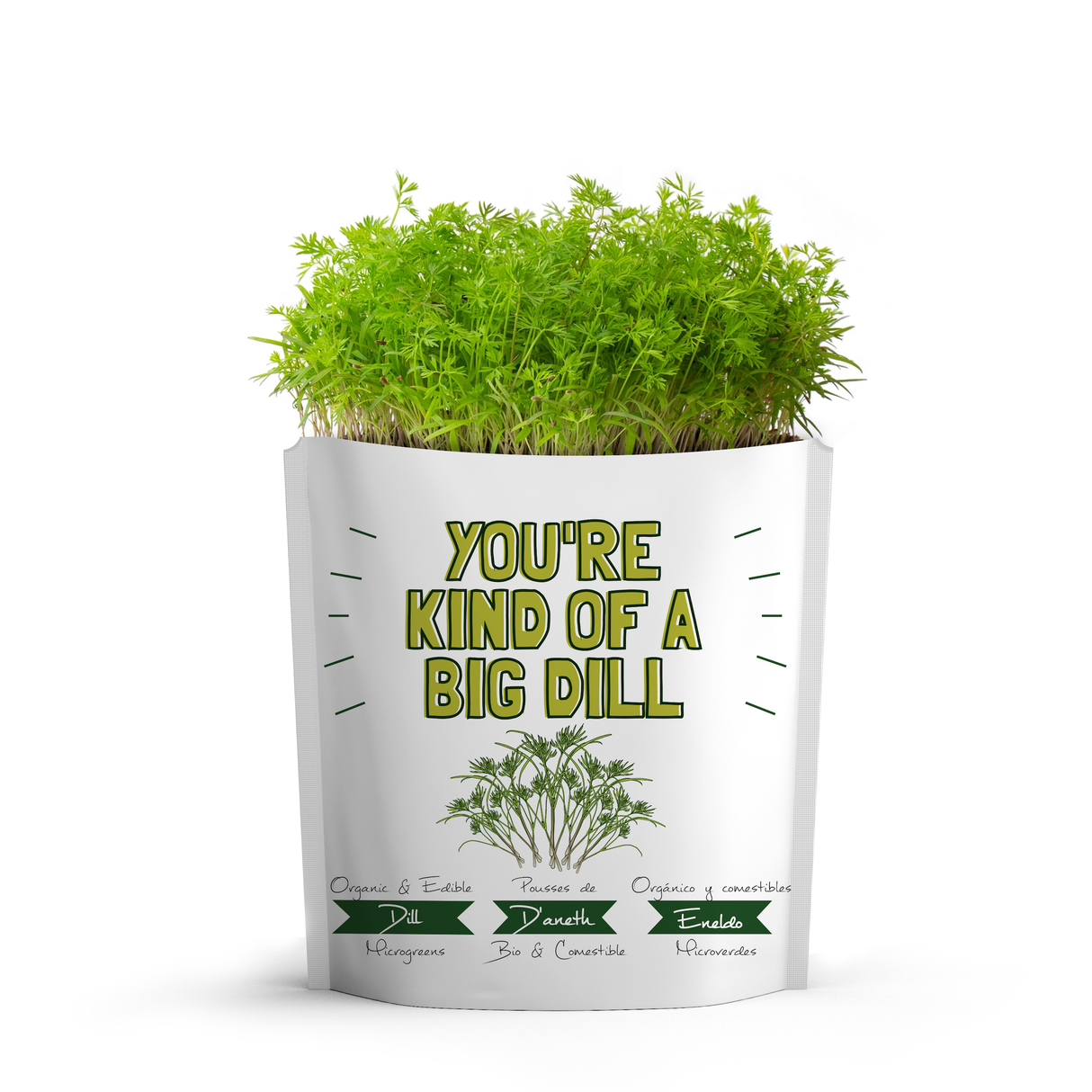 You're Kind of a Big Dill Organic Grow Card