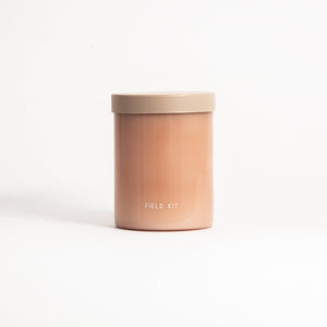 The Florist Glass Candle - Fresh Flowers