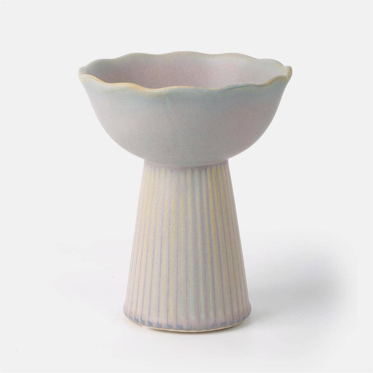 Ceramic Vase/Bowl on Stand