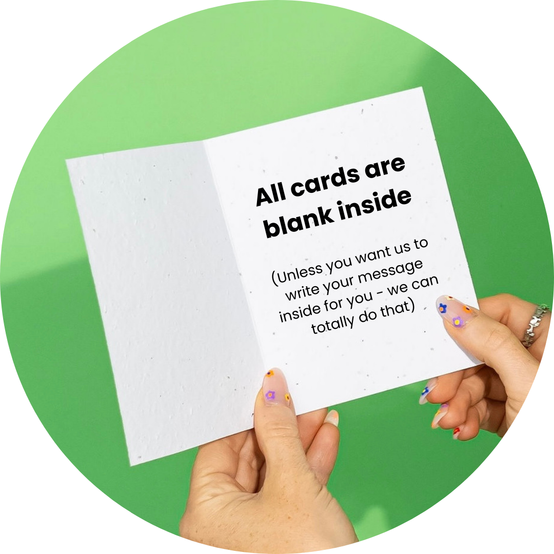 Flower Stems - Greeting Card