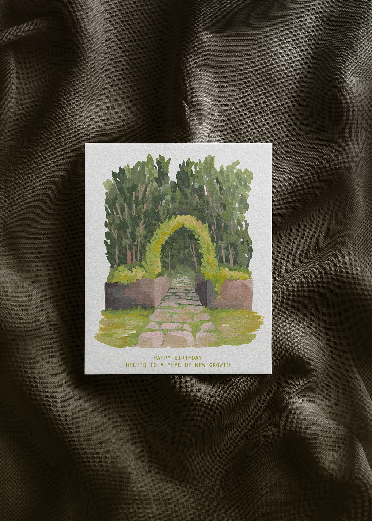 New Growth Birthday Greeting Card