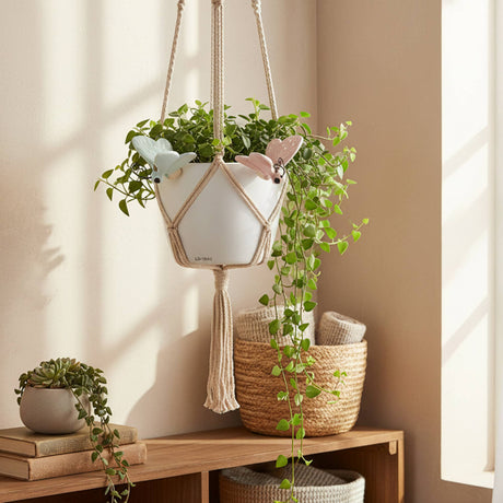 Ceramic Pot Butterfly Hanger