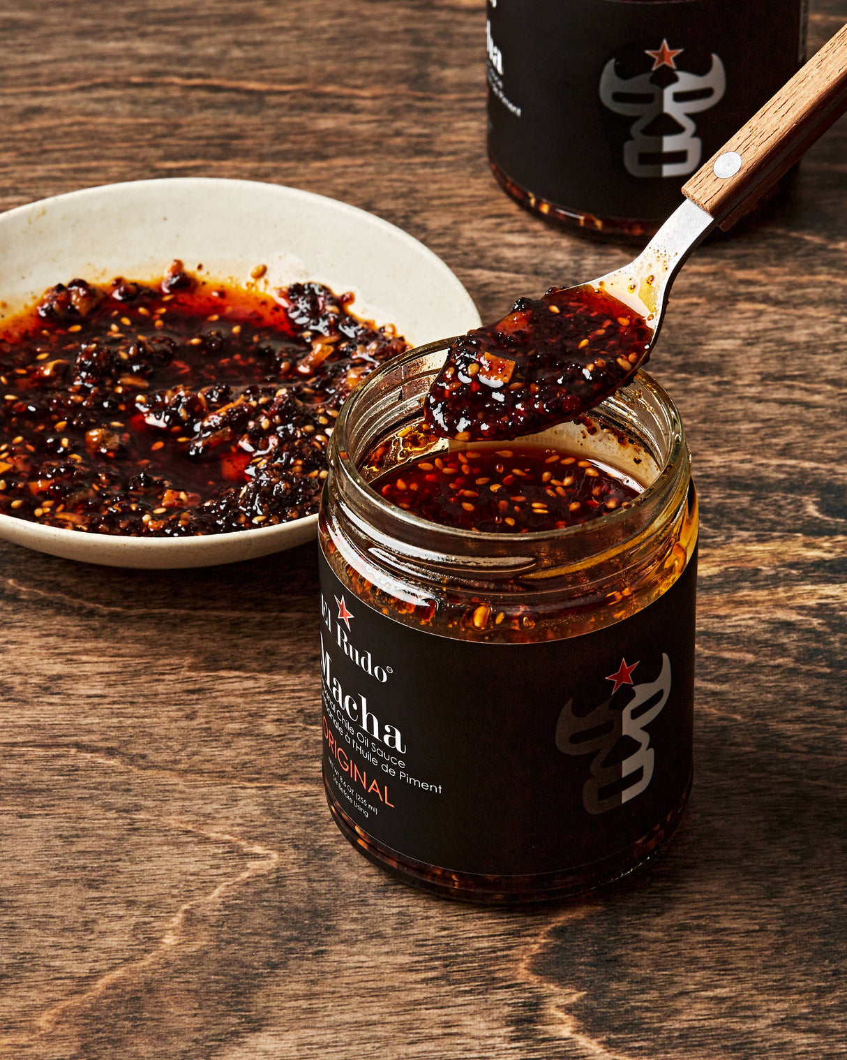 El Rudo Salsa Macha / Gourmet Chili Oil Sauce - Original