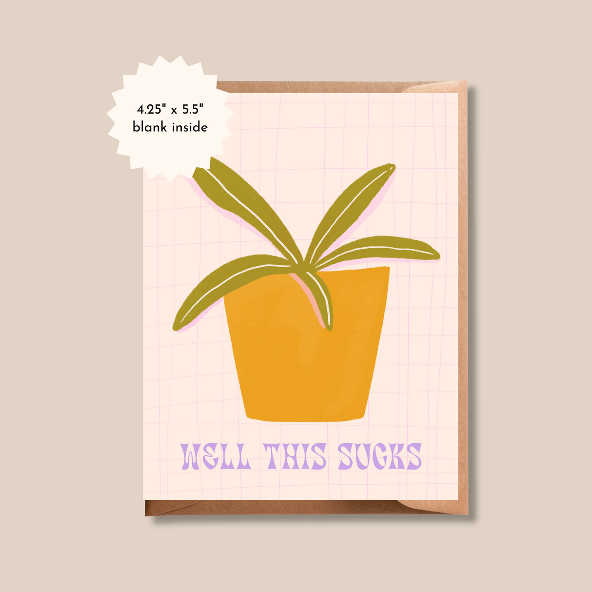 Well This Sucks Greeting Card