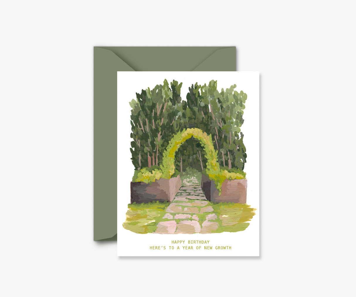 New Growth Birthday Greeting Card