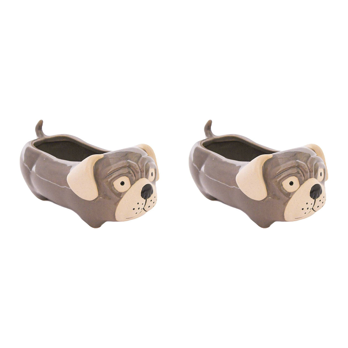 Dog Ceramic Planter