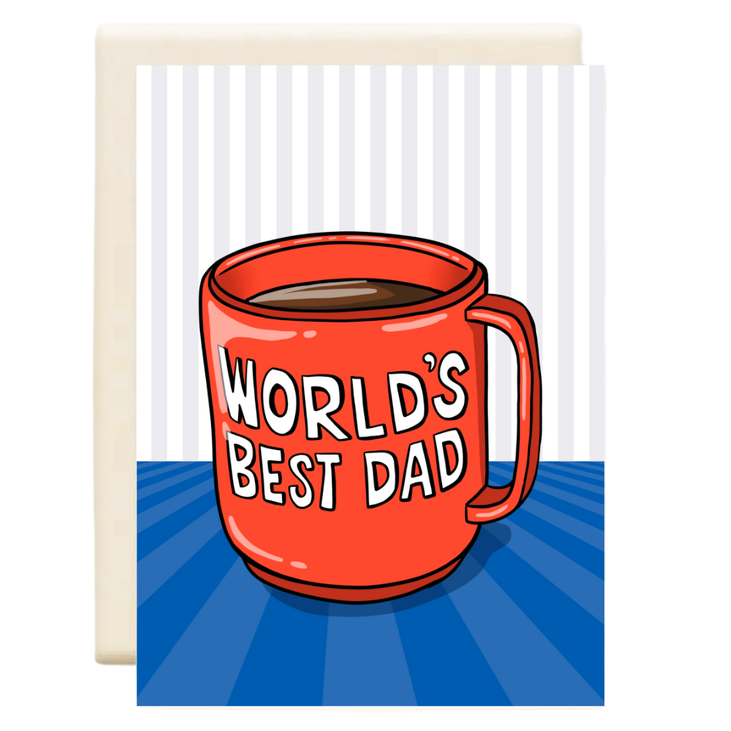 World's Best Dad Greeting Card