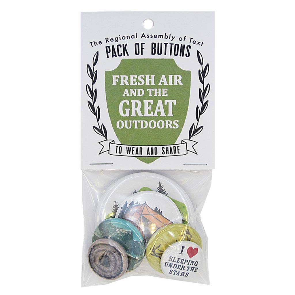 Great Outdoors Buttons
