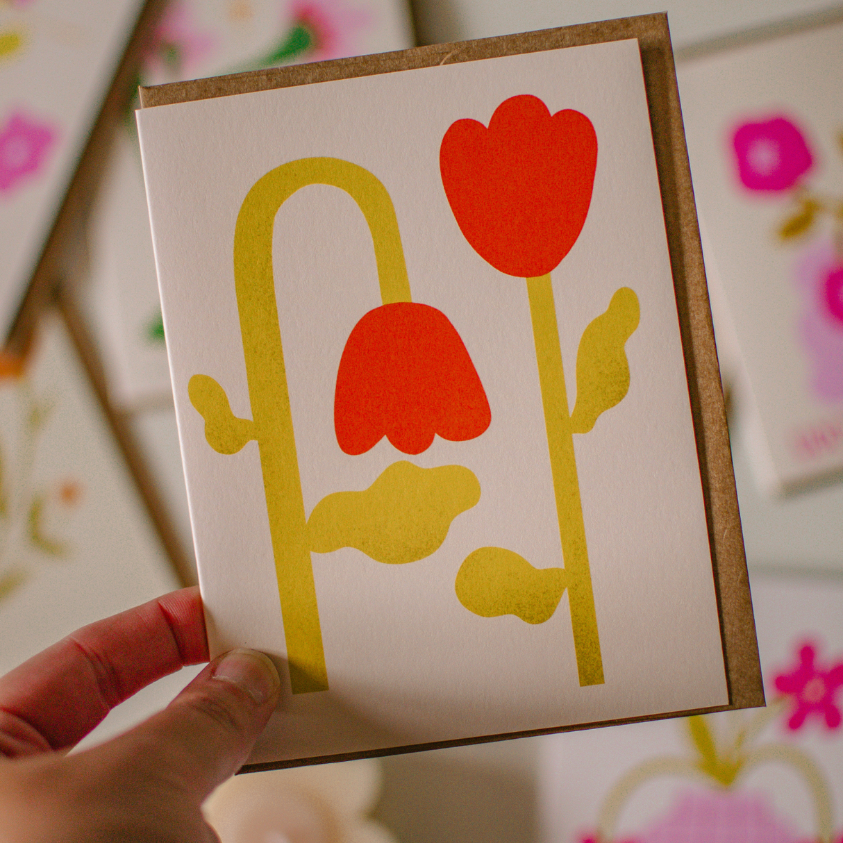 Vibrant Blank Any Occasion Card