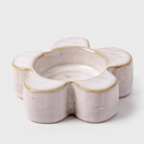 Ceramic Flower Tealight Holder