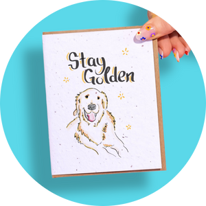 Stay Golden Card