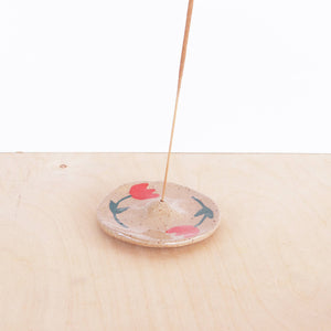 Tulip Ceramic Incense Holder