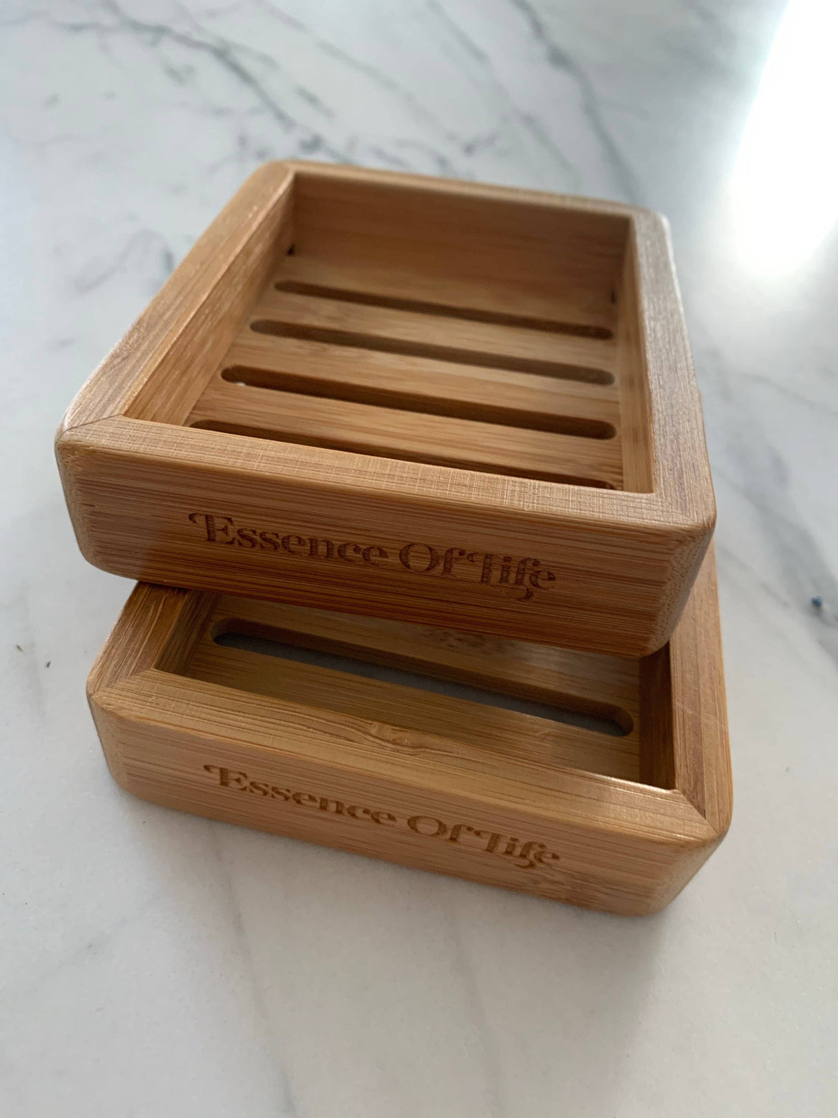 100% Biodegradable Bamboo Soap Dish
