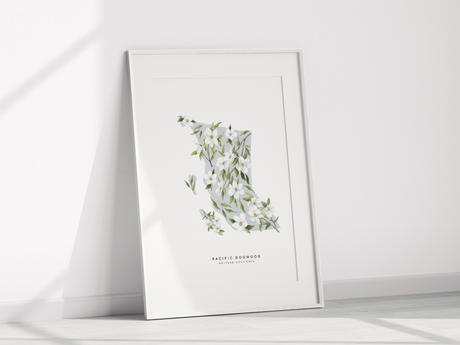 British Columbia Dogwood Art Print