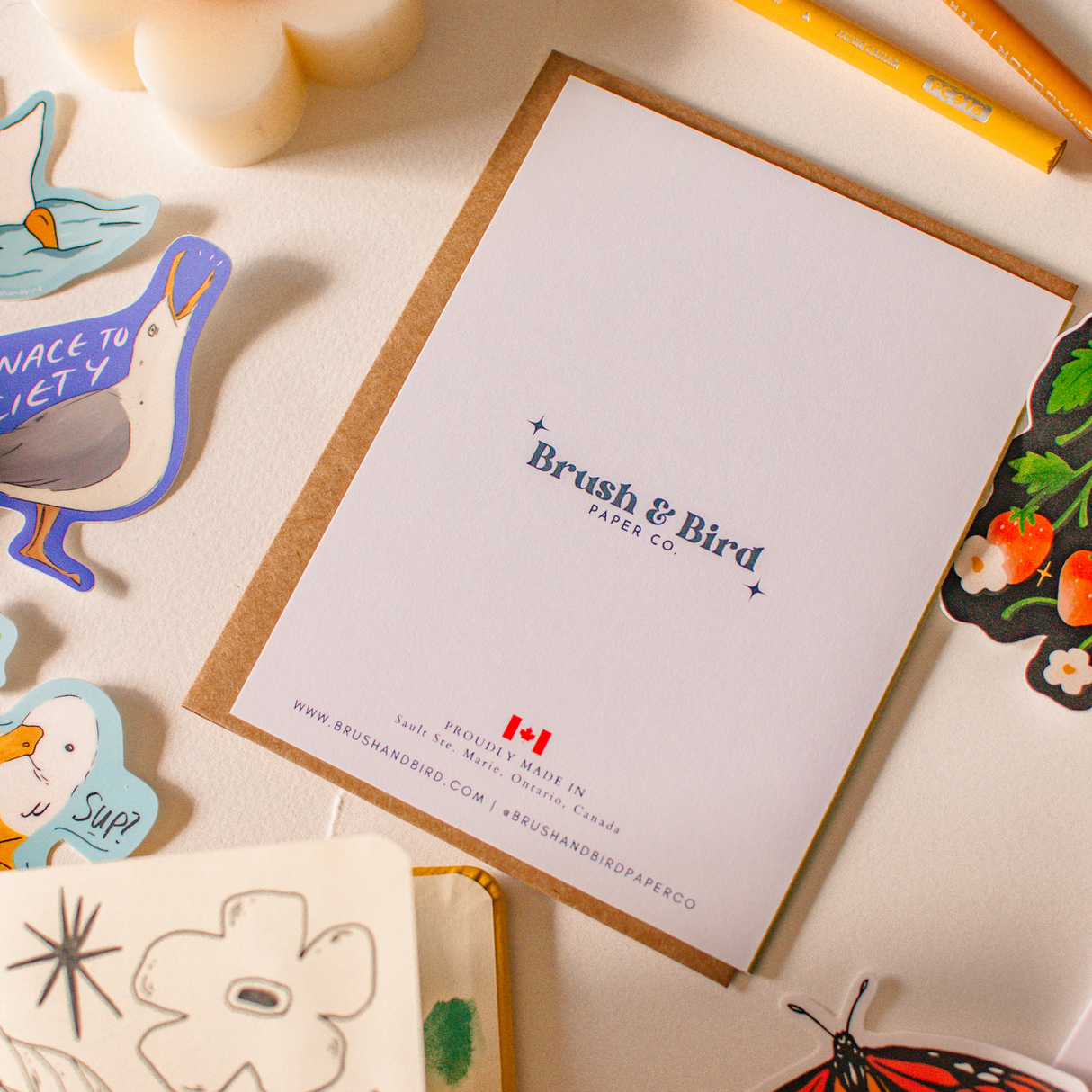 Bold Retro Daisy Greeting Card
