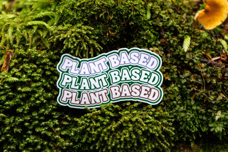 Wavy Plant-Based Sticker