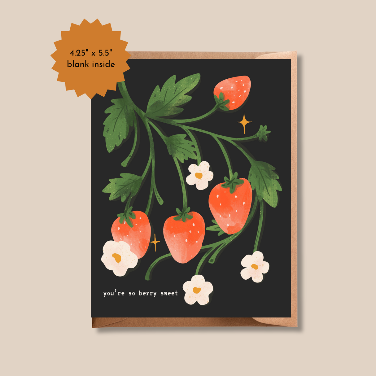 You’re So Berry Sweet Greeting Card