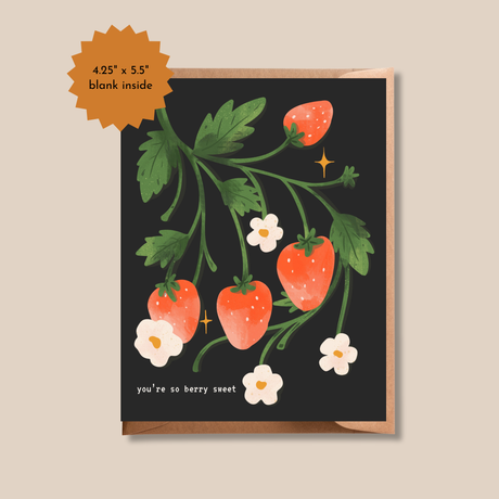 You’re So Berry Sweet Greeting Card