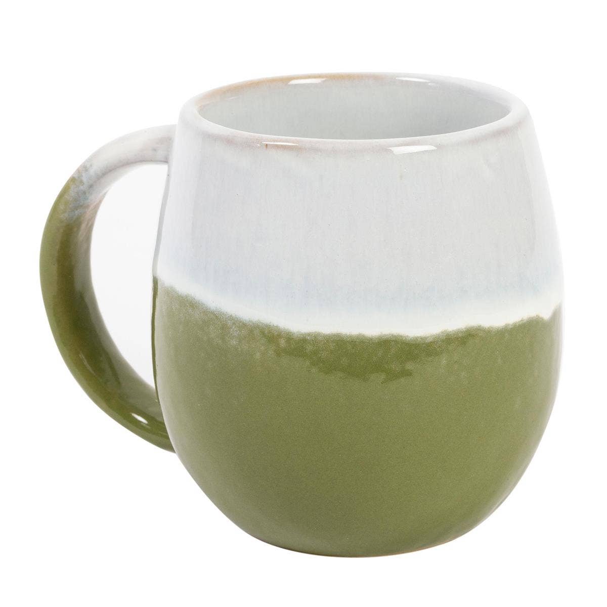 Truu Design Elegant Dark Blue Reactive Glaze Ceramic Mug
