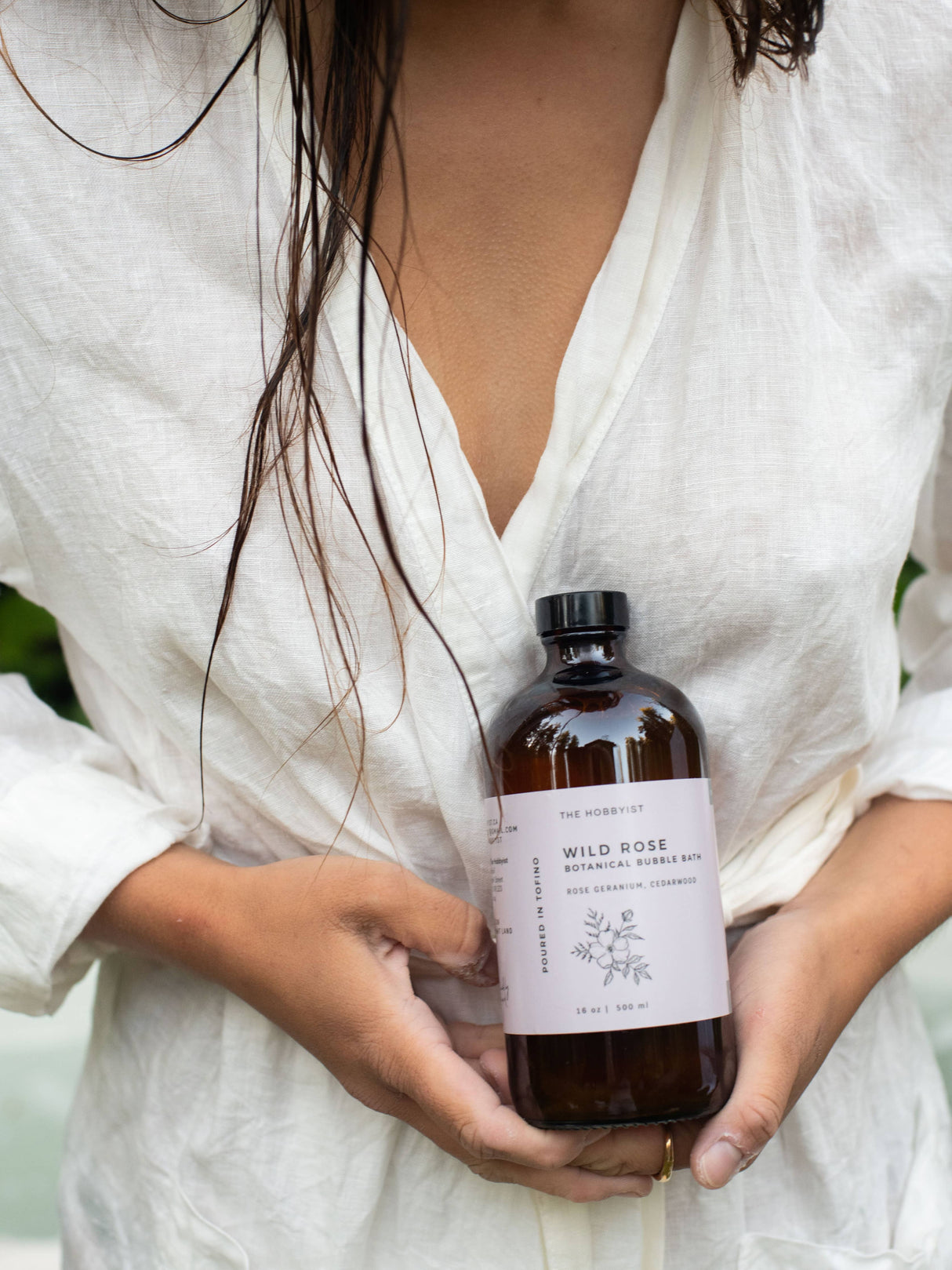 Wild Rose Botanical Bubble Bath