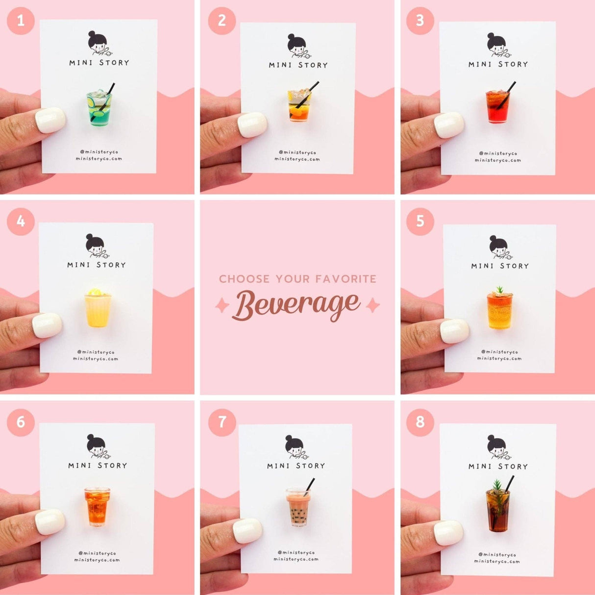 Refreshing Beverage Pin