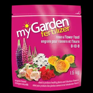 MyGarden Organic Fertilizer - Rose & Flower 8-10-8