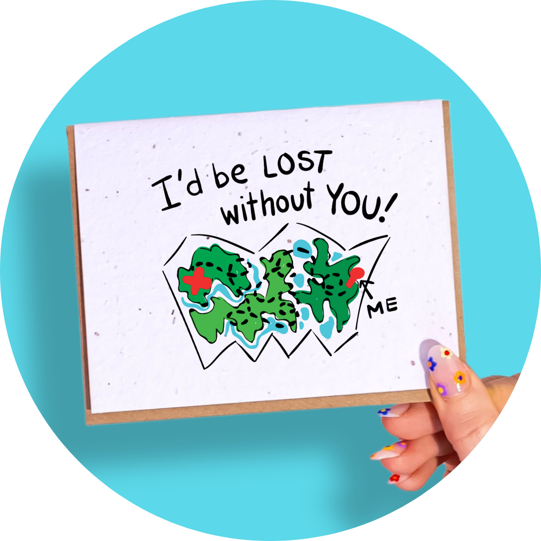 Lost Without You Card