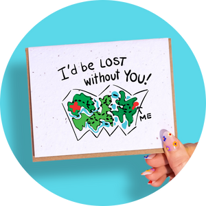 Lost Without You Card