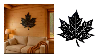 Metal Wall Art - Maple Leaf