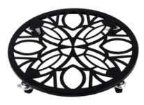 Decorative Metal Plant Caddy