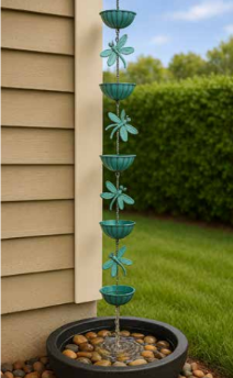 Dragonfly Rain Chain