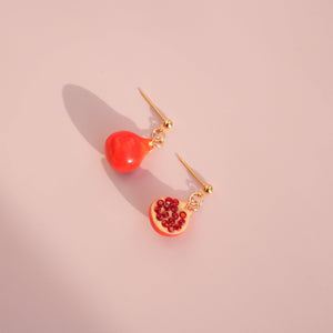 Pomegranate Dangle Earrings