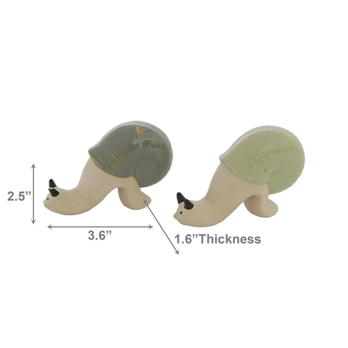 Ceramic Pot Snail Hanger Décor