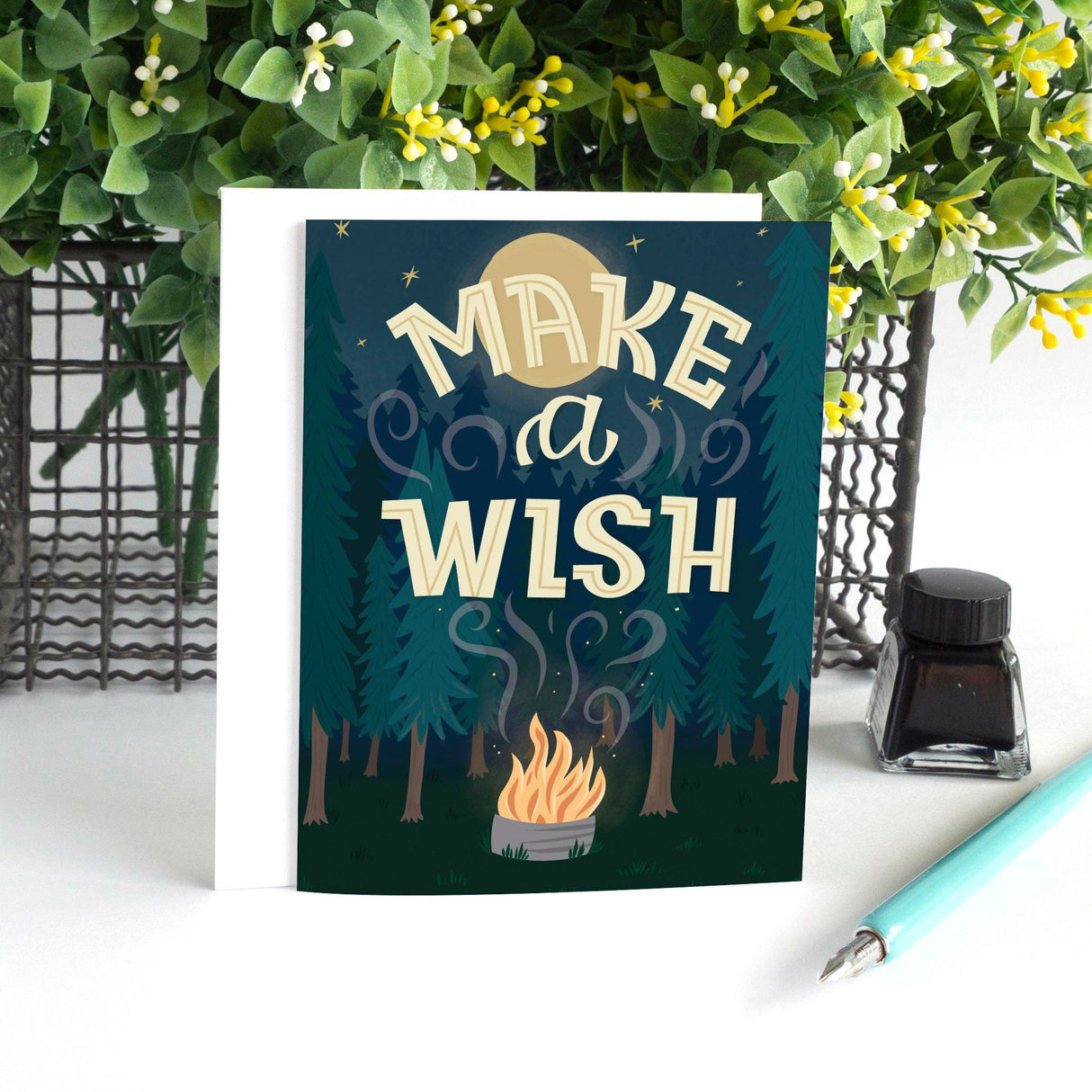 Camping Birthday Card
