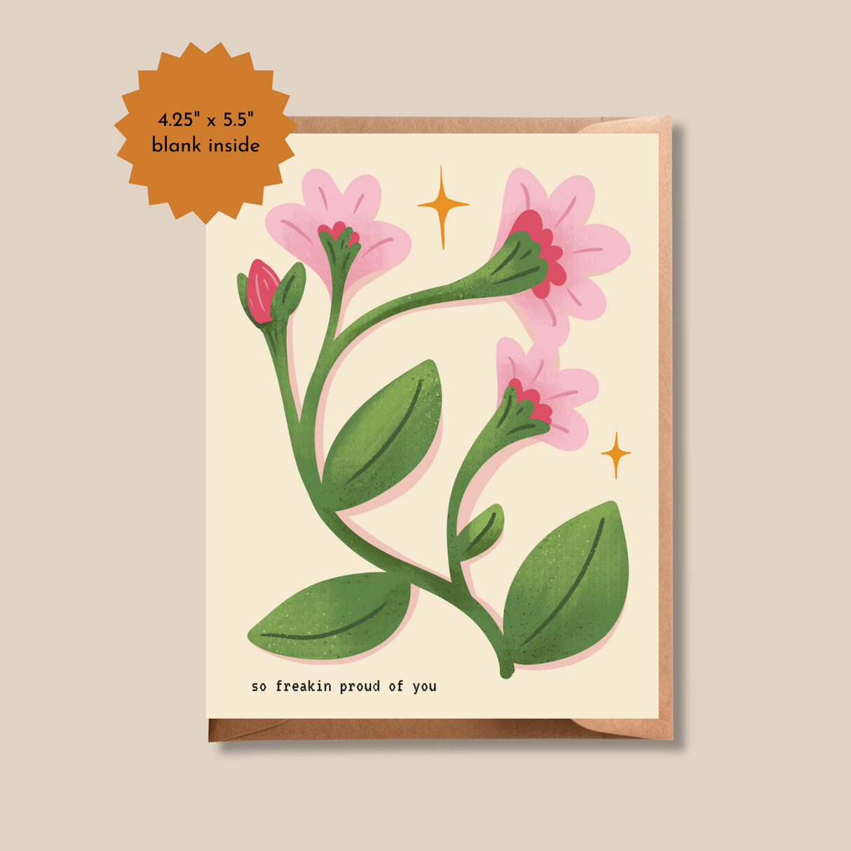 So Freakin Proud Greeting Card