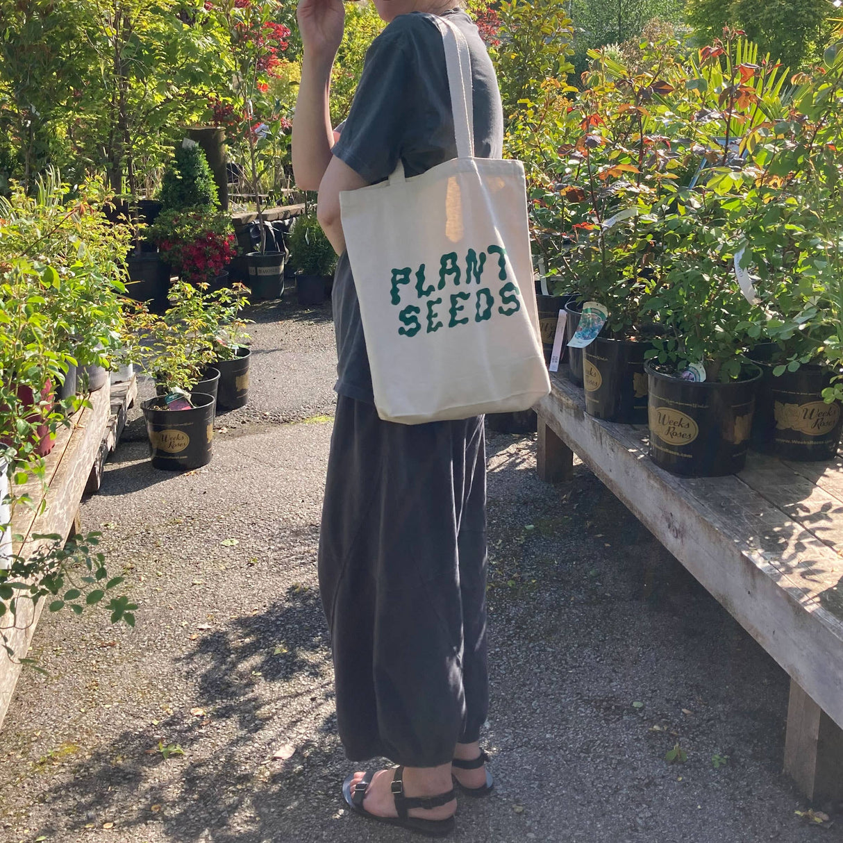 Plant Seeds Tote Bag