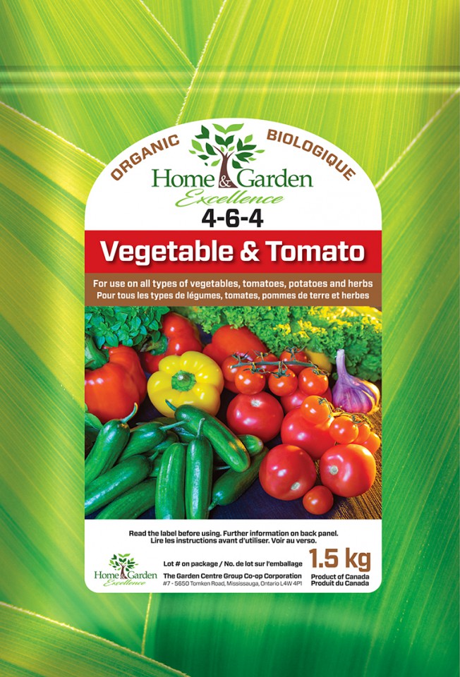HGE 4-6-4 Veg/Tomatoes - Organic
