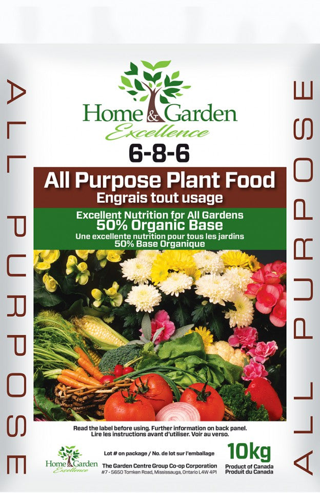 HGE 6-8-6 All Purpose