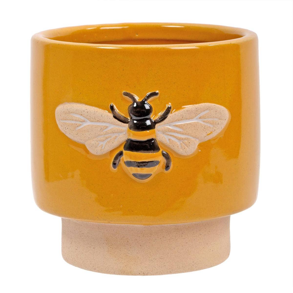 Truu Design Bee Ceramic Planter