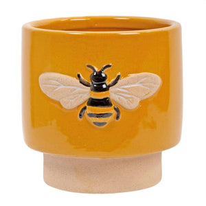 Truu Design Bee Ceramic Planter