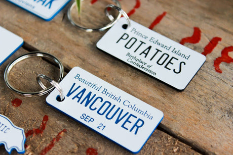 Nanaimo, British Columbia Keychain
