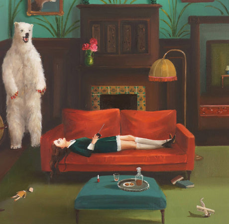 Confessions Of A Babysitter Art Print