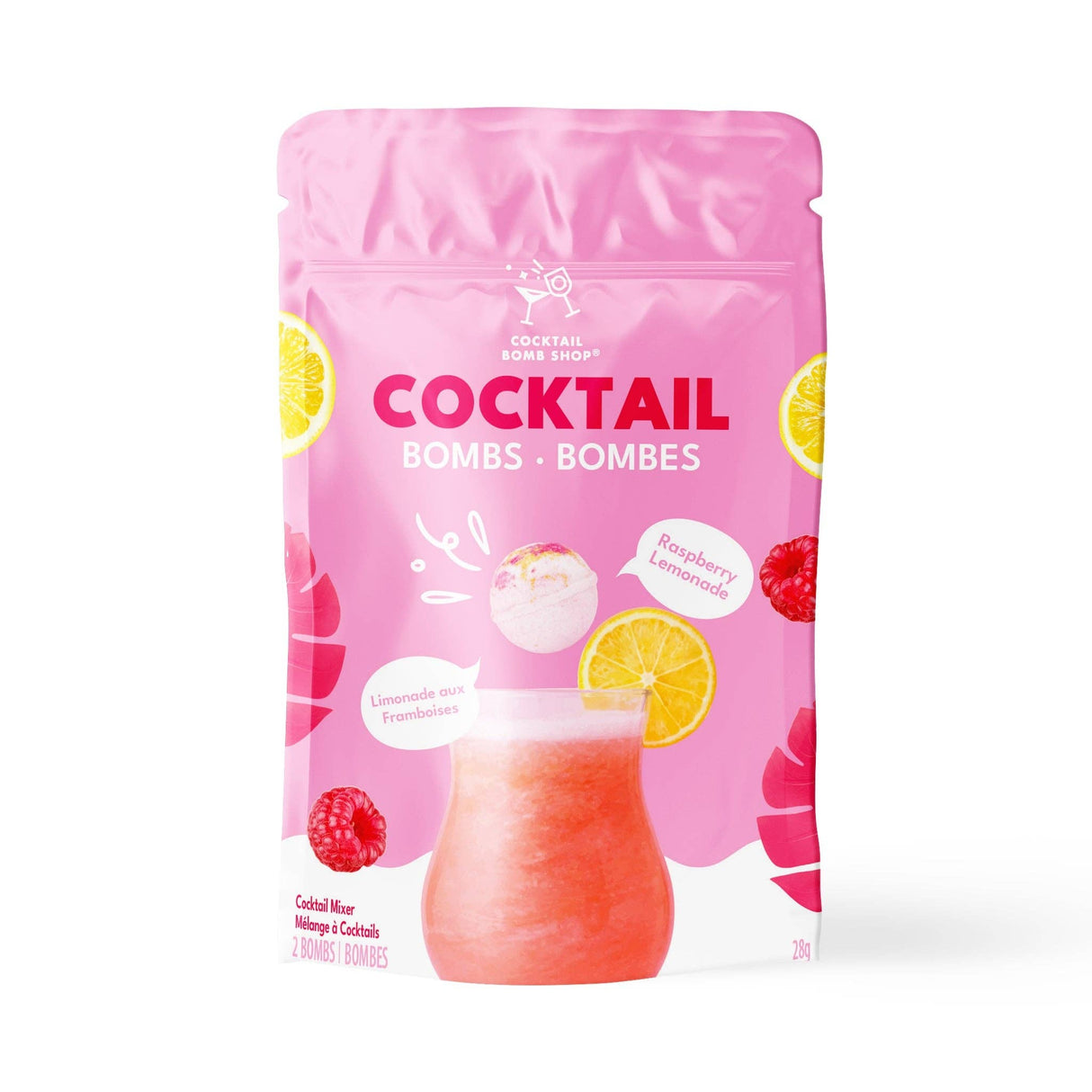 RASPBERRY LEMONADE Cocktail Bomb