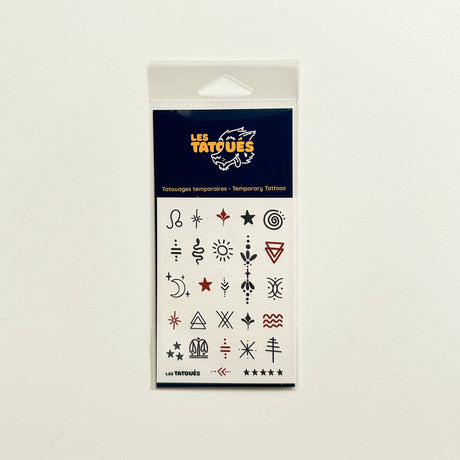 The Mini symbols - Temporary tattoos