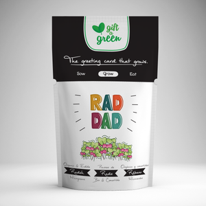 Rad Dad Organic Microgreens Grow Card