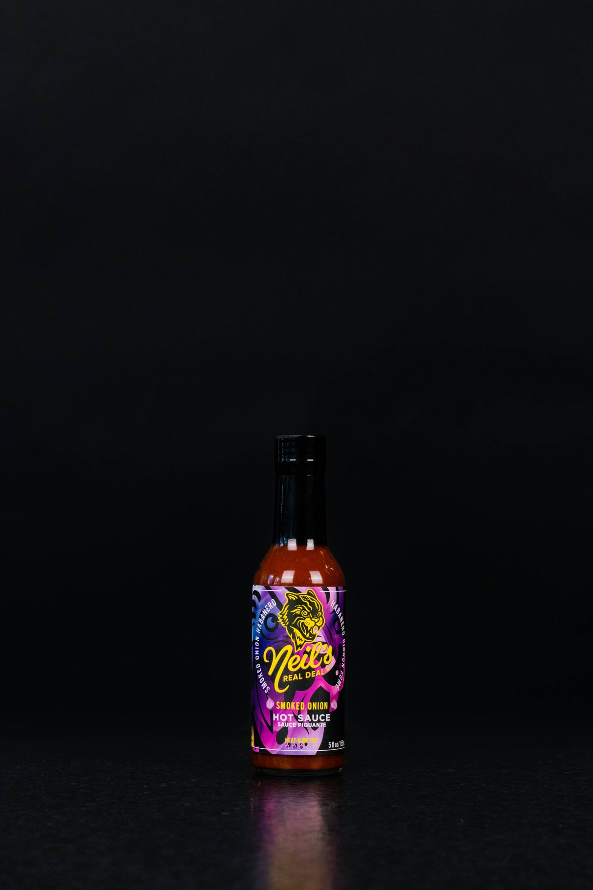 Neil's Real Deal Smoke Onion Habanero Hot Sauce
