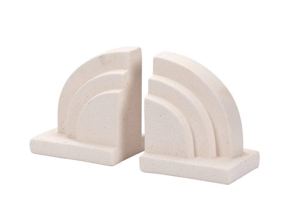 Truu Design Set of 2 Curved Bookends