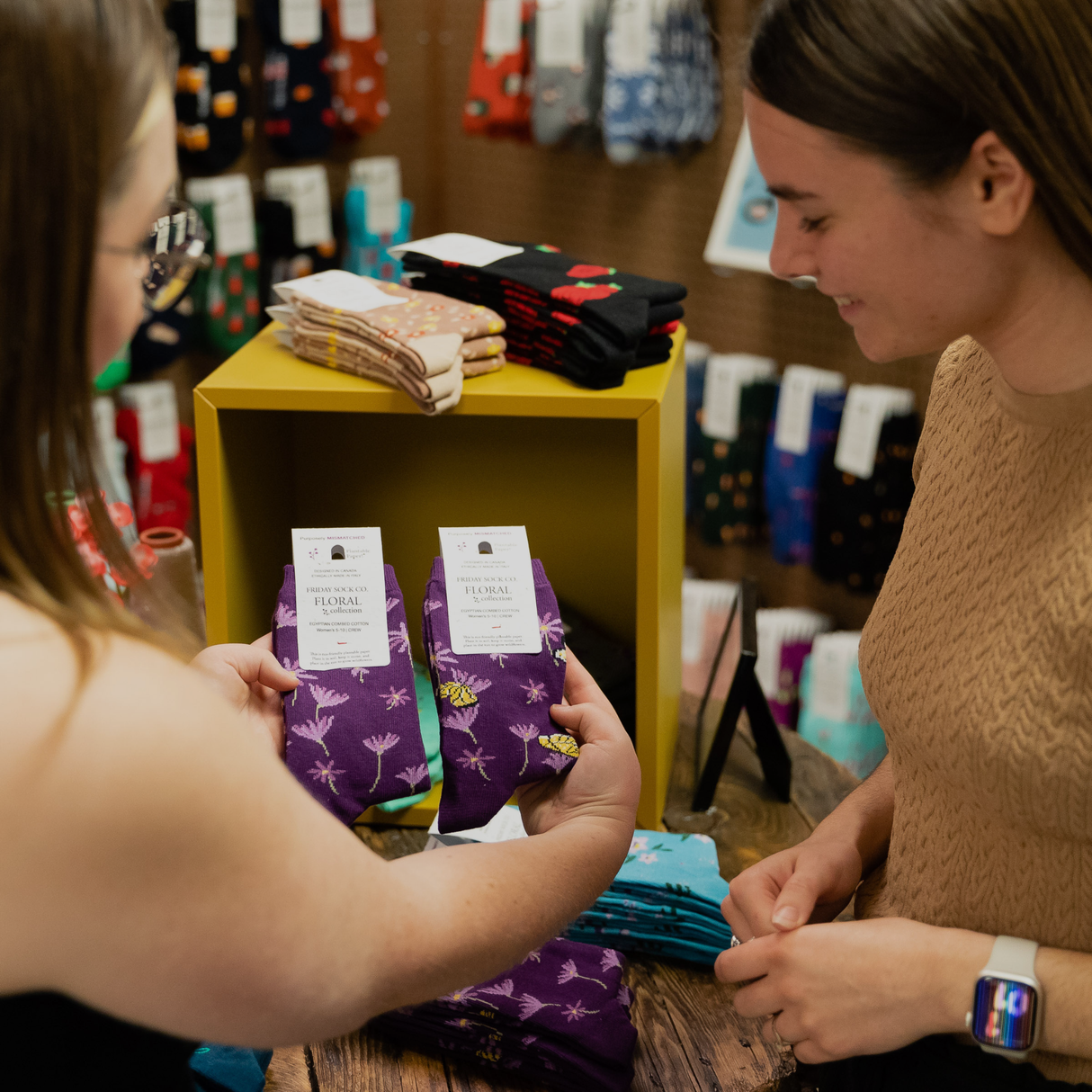 Women's Peony Socks